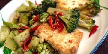 Ricetta colazione Tofu scramble alle verdure ricca di proteine