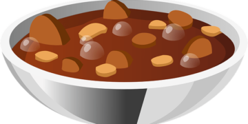 Ricetta facile e deliziosa di chili vegetariano con fagioli neri e tofu