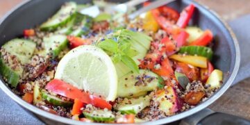 Ricetta Insalata di quinoa e verdure senza glutine