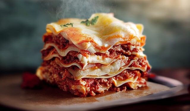 Ricetta Lasagne alla bolognese senza glutine con pasta di mais